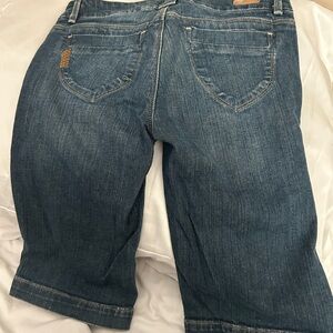 PAIGE bermuda Blue Denim short